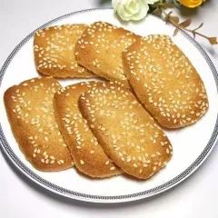 温州特产糕点苍南麻巧小吃手工曲奇糕点七夕芝麻巧食巧舌零食点心